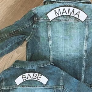 Mama babe matching jackets